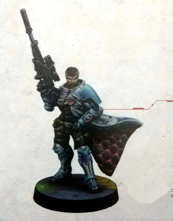 WWII German Soldier with Fantasy Fortress Base, Resin Model Diorama Kit, Unassembled and Unpainted