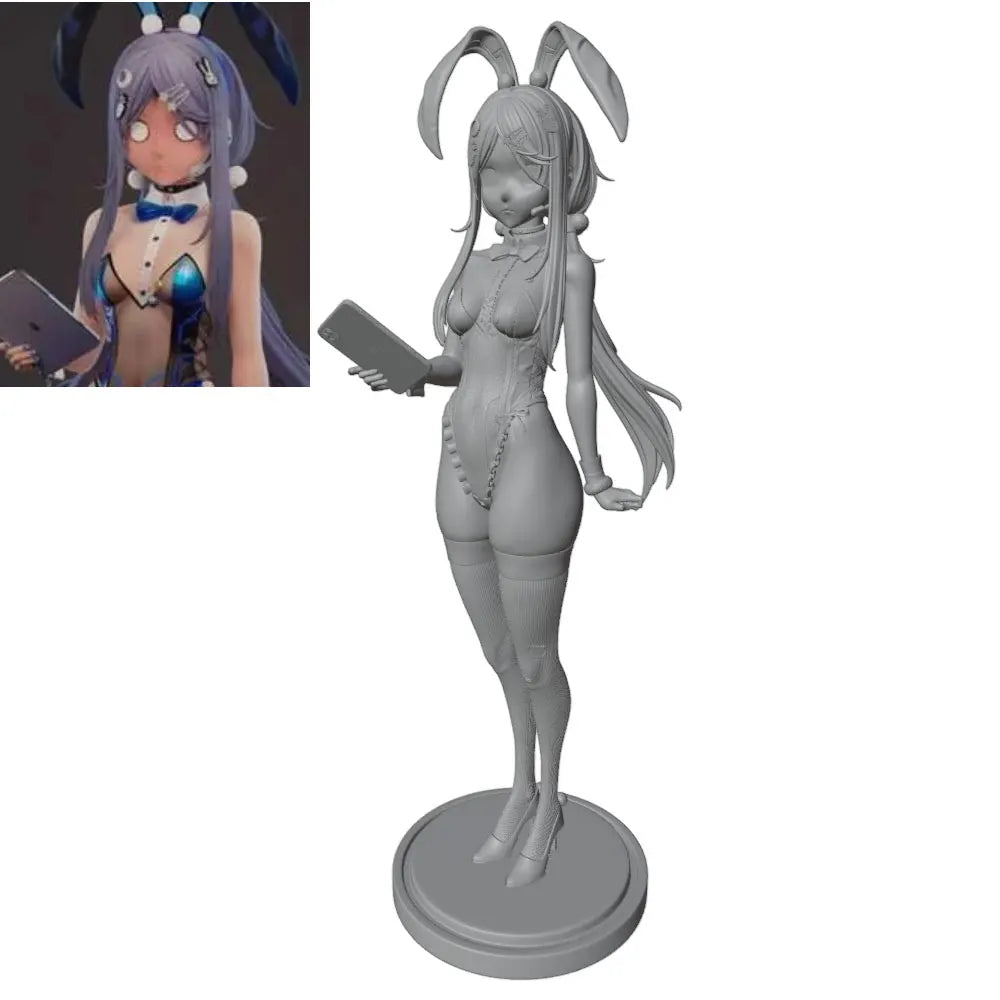 1/24 Demon Warrior Female, Resin Model Figure Kit, Anime Theme, Unassembled and Unpainted