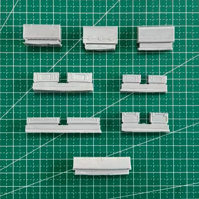 1/35 WWII Tank Equipment, Resin Model Accessory Kit, Unpainted