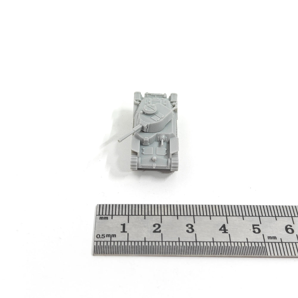 1/144 WWII Japanese Type 97 Chi-Ha Tank, Resin Model Vehicle Kit, Unassembled and Unpainted