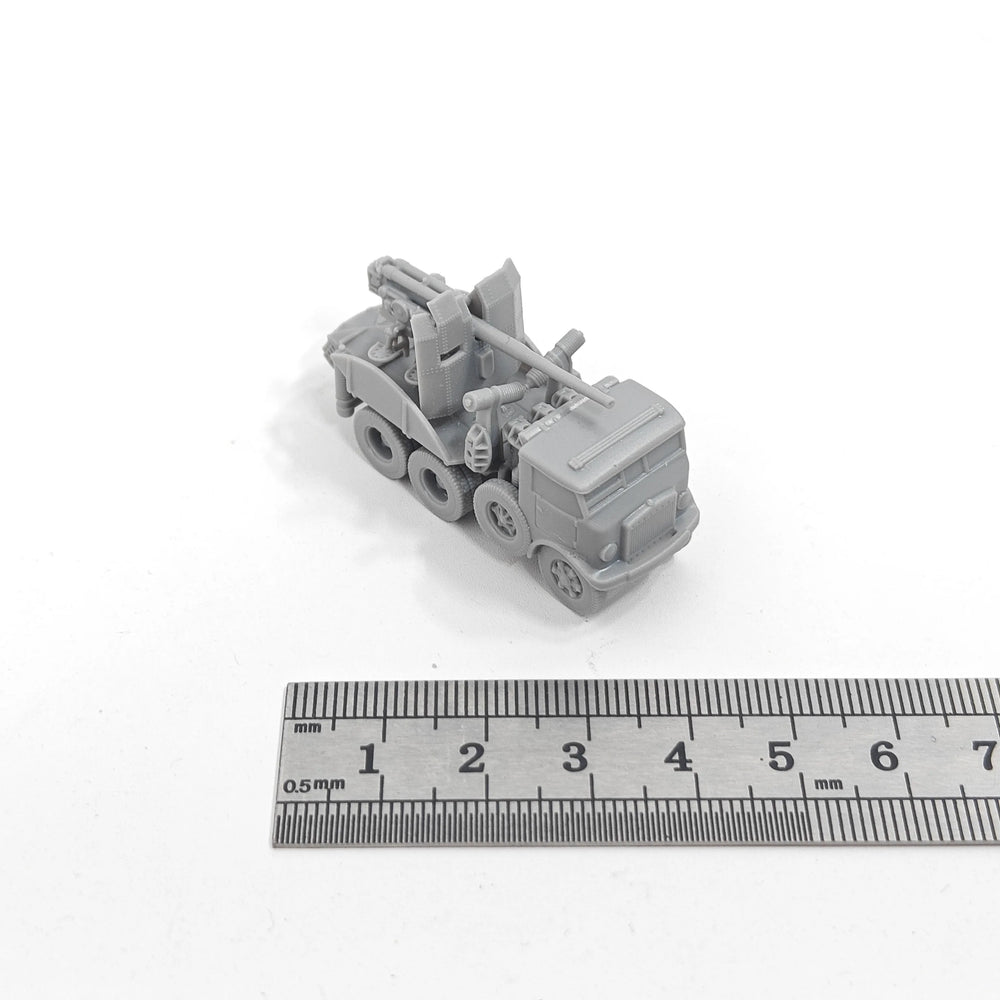 1/144 WWII Italian Breda 51/52 SPG, Resin Model Vehicle Kit, Unassembled and Unpainted