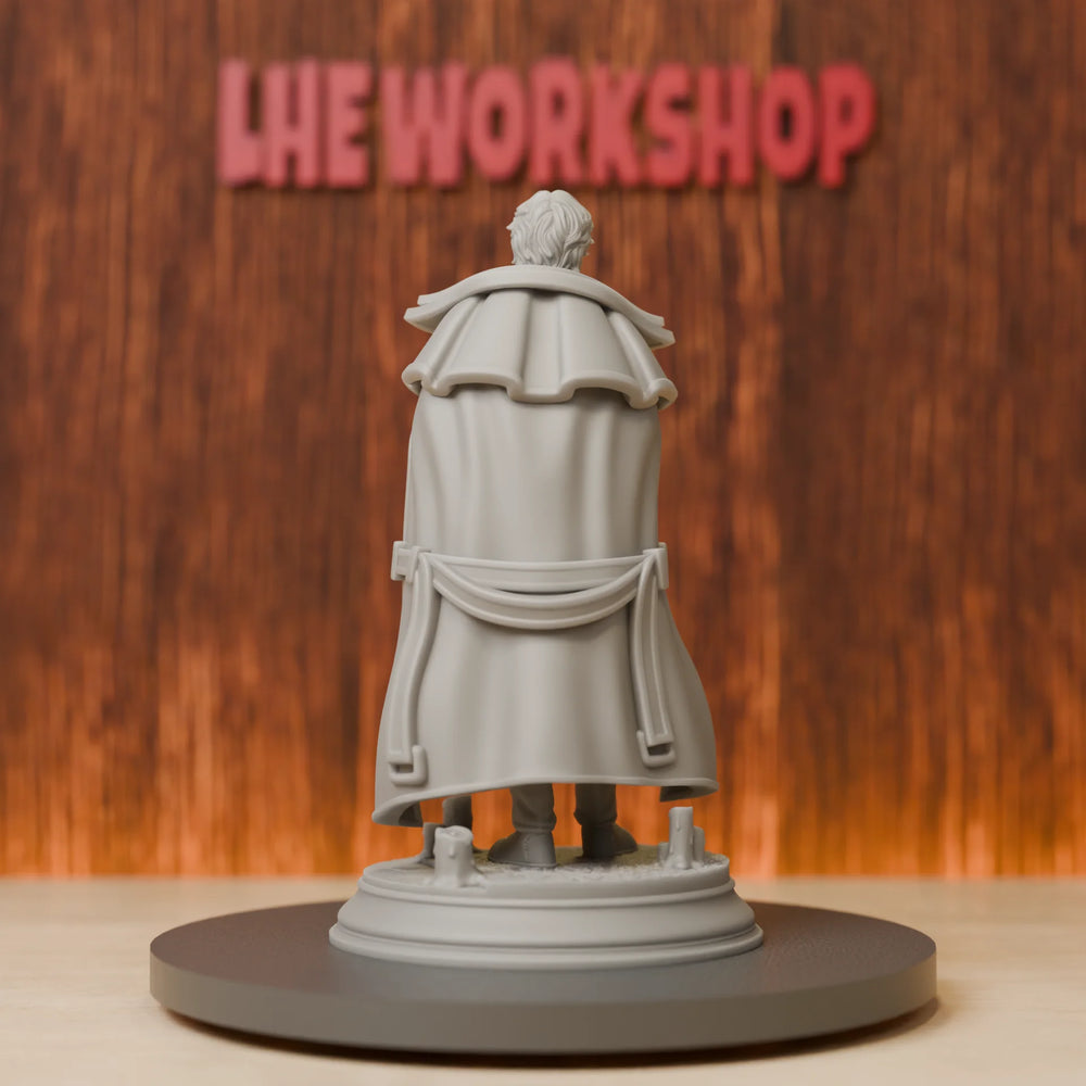 75mm Young Wizard, Resin Model Figure Kit, Fantasy Theme, Unassembled and Unpainted