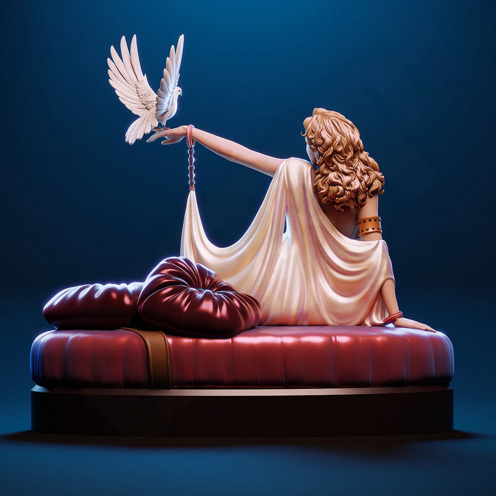 1/24 Aphrodite with Dove, Resin Model Figure Kit, Unassembled and Unpainted