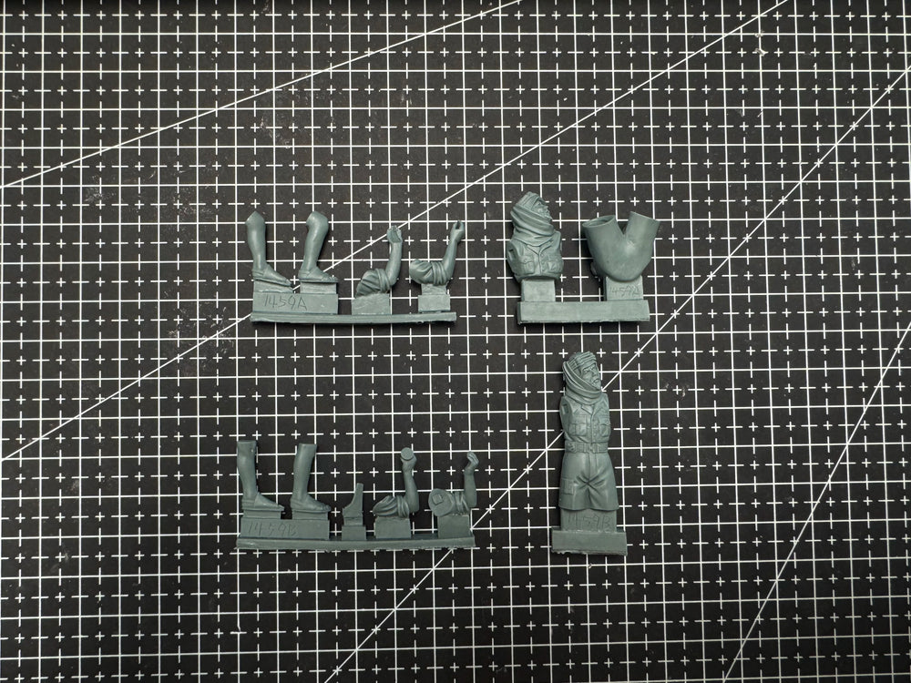 1/35 Modern SAS Commander Driver, Resin Model Figure Kit, Unassembled and Unpainted