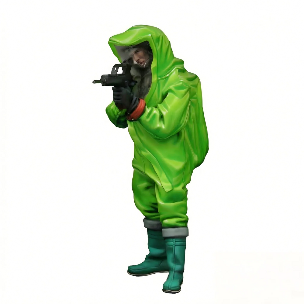 1/35 Modern Soldier CBRN Protective Suit, Resin Model Figure Kit, Unassembled and Unpainted