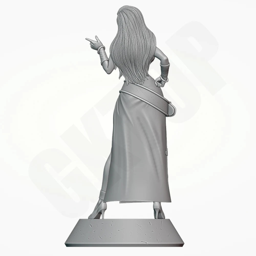 1/24 BJennet Pirate Witch, Resin Model Figure Kit, Fantasy Theme, Unassembled and Unpainted
