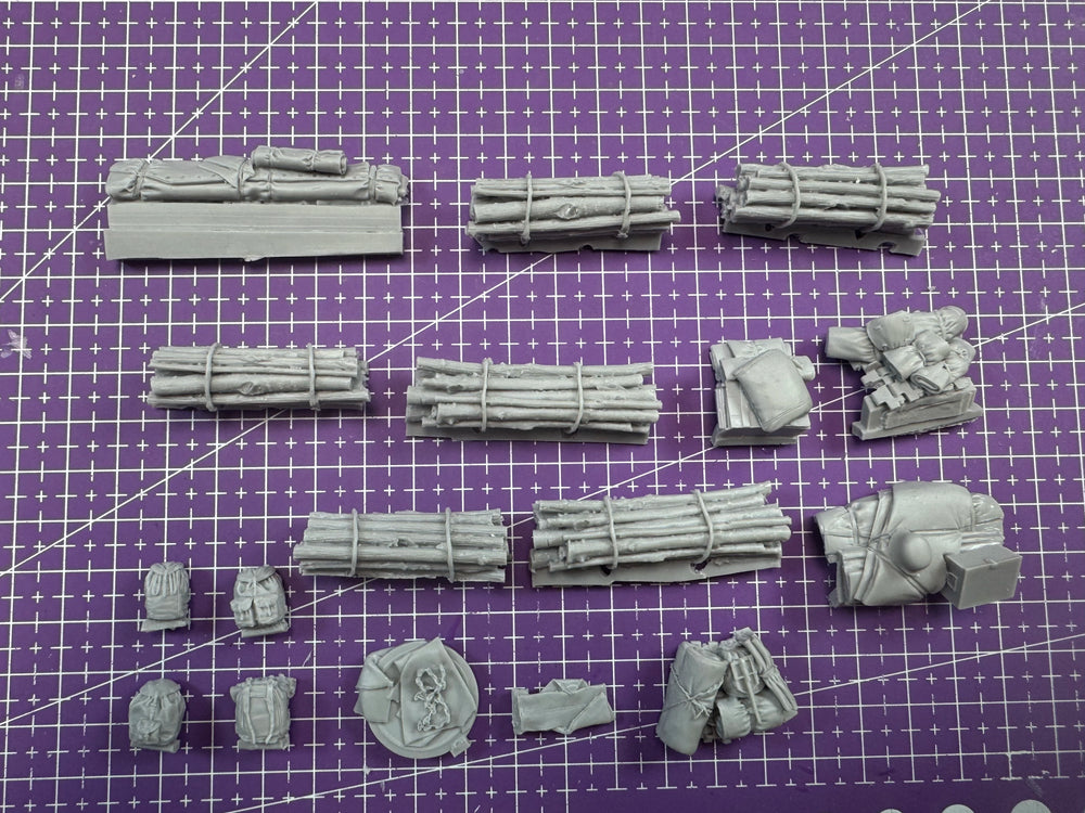 1/35 WWII German Tiger I Tank, Resin Model Vehicle Kit, Unassembled and Unpainted
