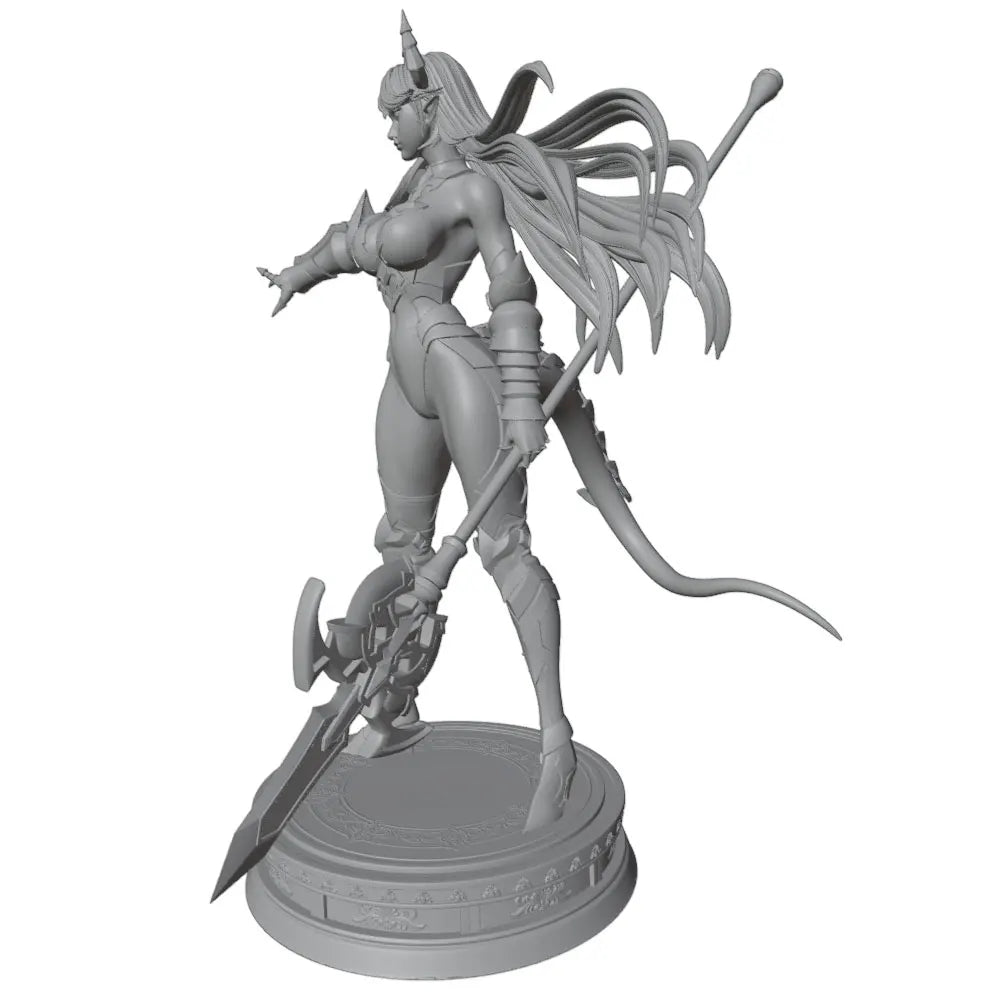 1/24 Dark Fantasy Succubus, Resin Model Figure Kit, Fantasy Theme, Unassembled and Unpainted
