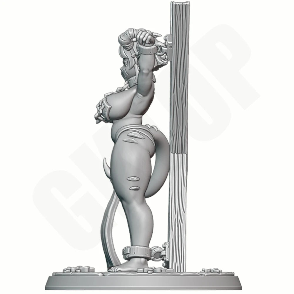 1/24 Iron Warden Sharpshooter, Resin Model Figure Kit, Fantasy Theme, Unassembled and Unpainted