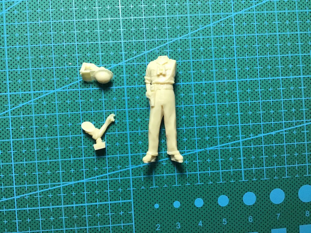 1/35 WWI British Officer, Resin Model Figure Kit, Unassembled and Unpainted