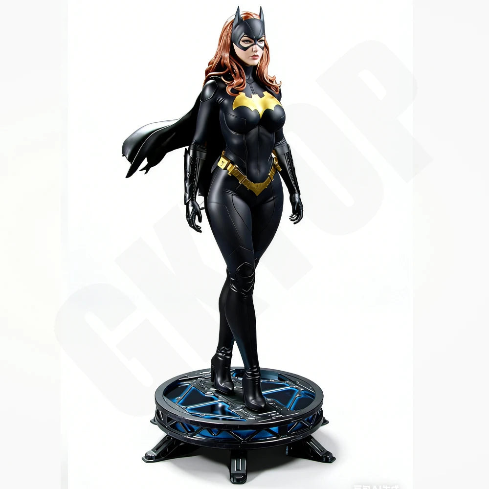 1/24 Female Guardian with Bat Mask, Resin Model Figure Kit, Fantasy Theme, Unassembled and Unpainted