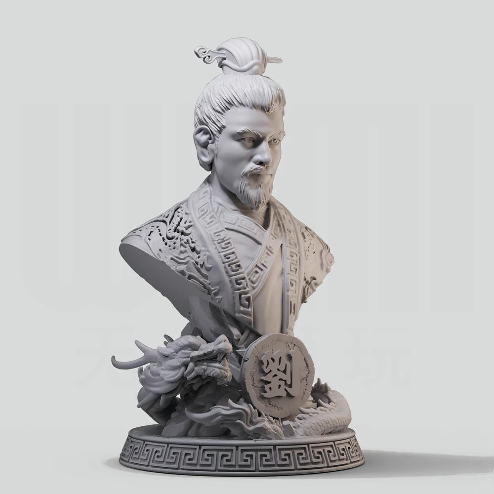 60mm Female Character, Resin Model Bust Kit, Fantasy Theme, Unassembled and Unpainted