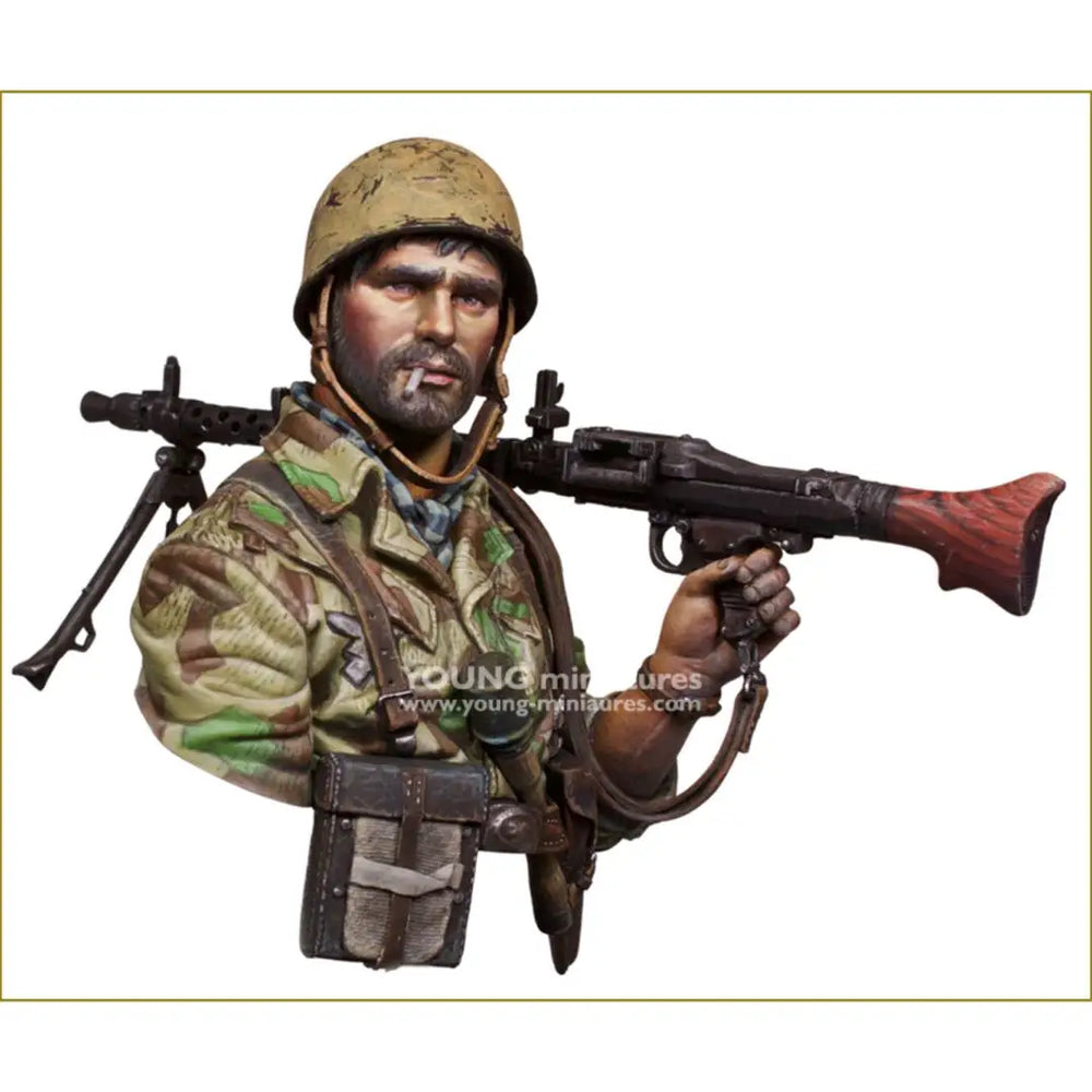 1/10 Modern NATO Soldier, Resin Model Bust Kit, Unassembled and Unpainted