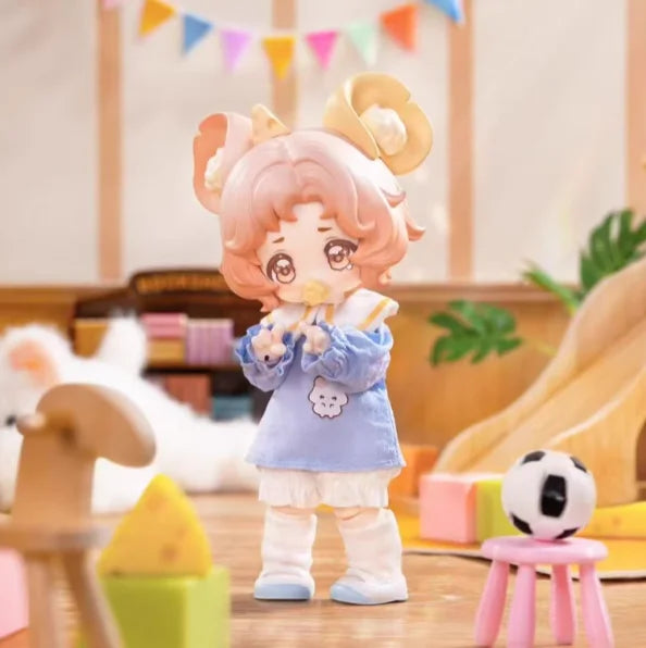 1/12 Chibi Dessert Series Blind Box, Resin Model Figure Kit, Anime Theme, Unassembled and Unpainted