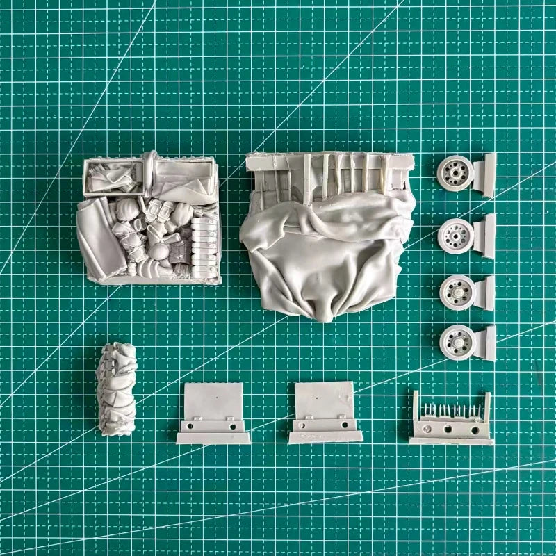 1/35 WWII German StuG III Assault Gun, Resin Model Vehicle Kit, Unassembled and Unpainted