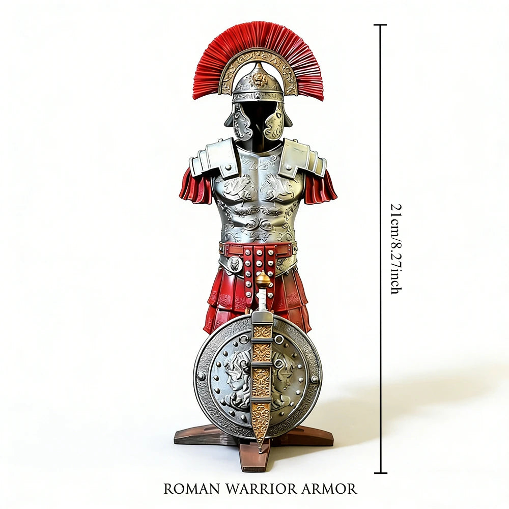 210mm Ancient Roman Warrior, Resin Model Bust Kit, Unassembled and Unpainted
