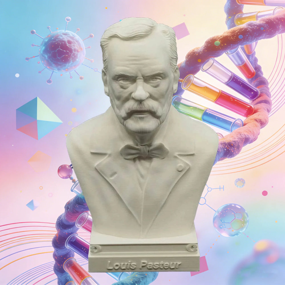 Historical Famous Scientists, 5 Figures, Resin Model Bust Kit, Historical Theme, Unassembled and Unpainted