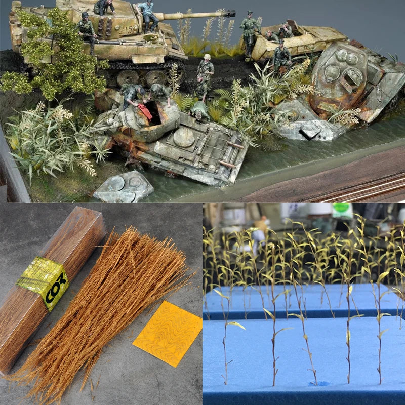 1/35 Pond Scenery Base, Resin Model Terrain Kit, Wildlife Theme, Unpainted