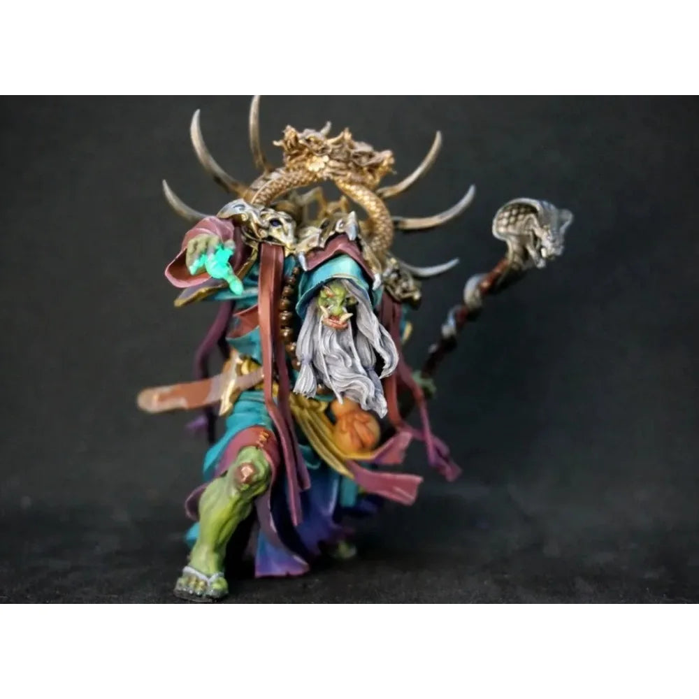 1/24 Orc Wizard, Resin Model Figure Kit, Fantasy Theme, Unassembled and Unpainted