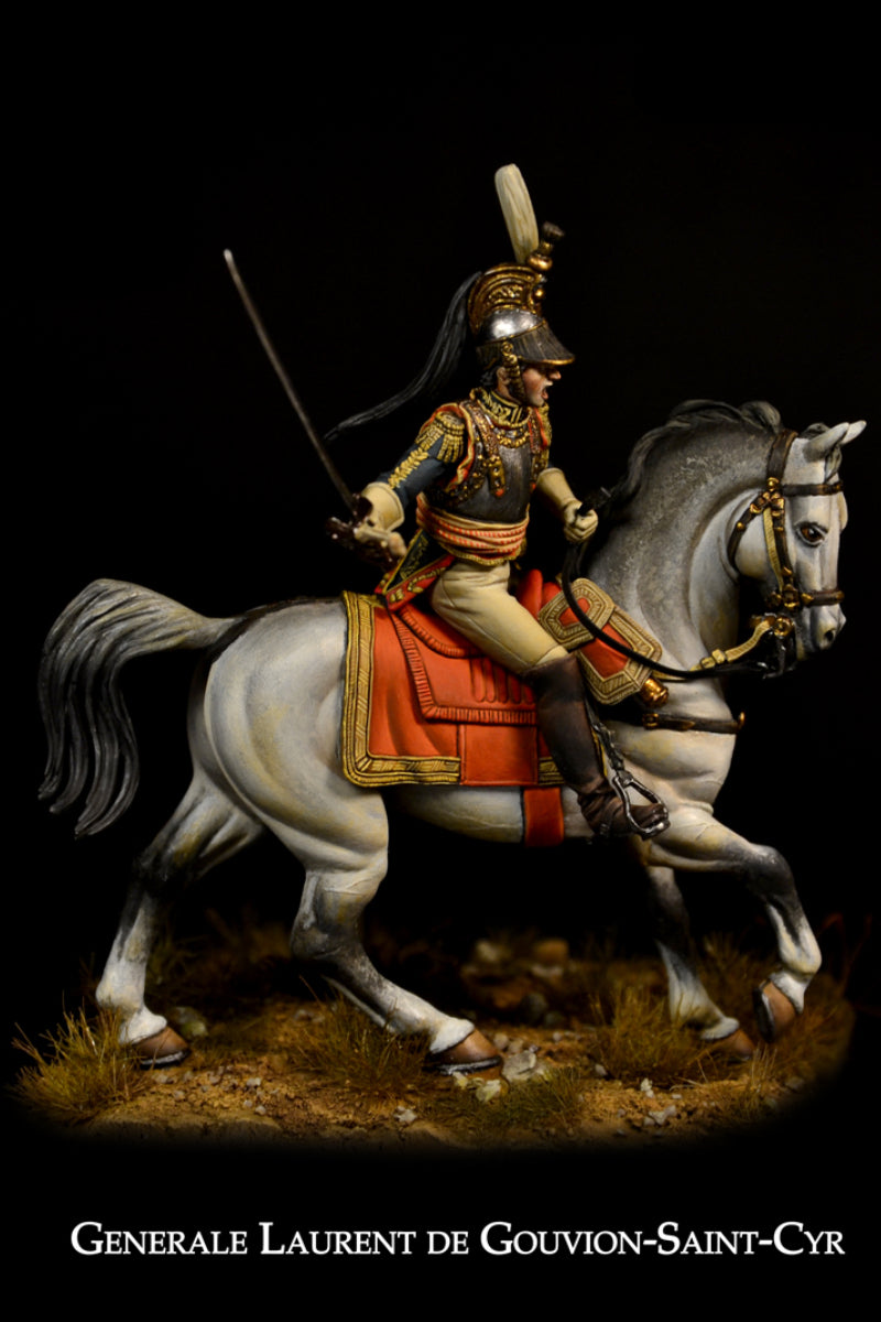 1/32 Napoleonic General Laurent De Gouvion-Saint-Cyr, Resin Model Figure Kit, Unassembled and Unpainted