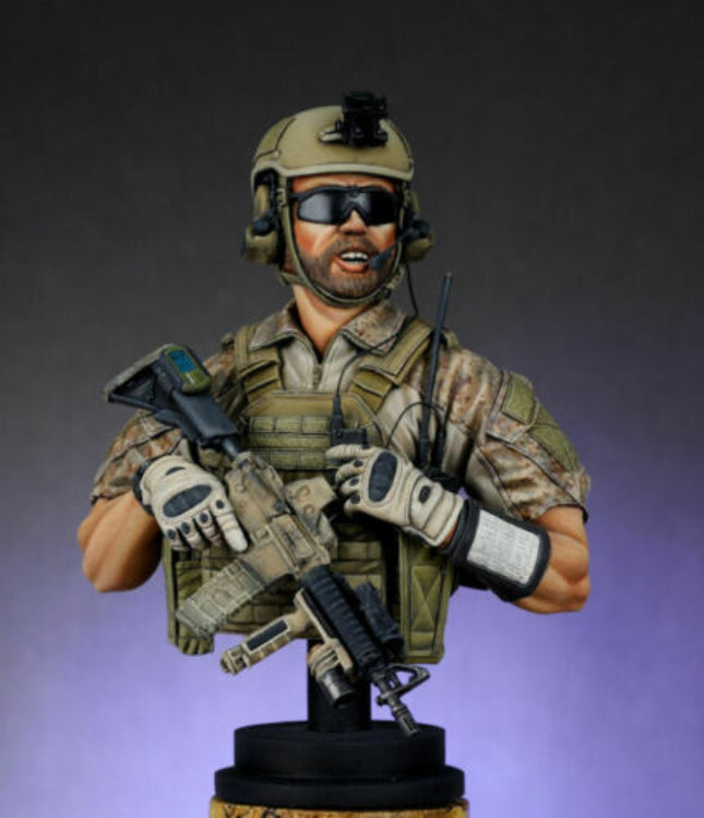 1/9 Modern Special Forces Soldier, Resin Model Bust Kit, Unassembled and Unpainted