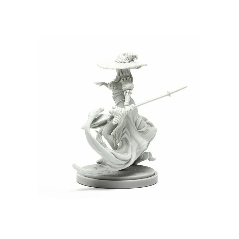 Dark Disciple Witch, Resin Model Figure Kit, Fantasy Theme, Unassembled and Unpainted