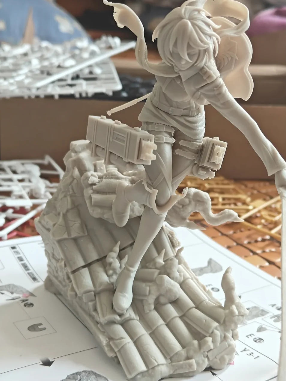 Attack on Titan Female Scout — Resin Figure