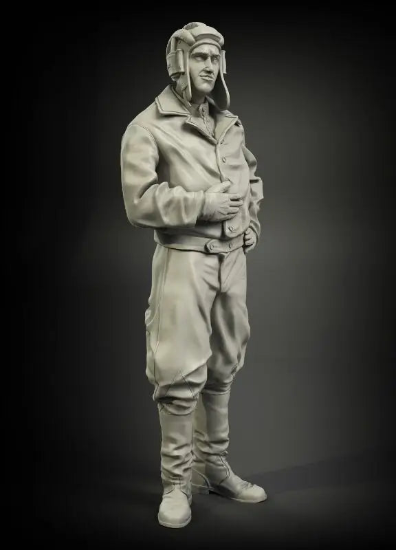1/35 WWII Aviators in Flight Suits, 3 Figures, Resin Model Figure Kit, Unassembled and Unpainted