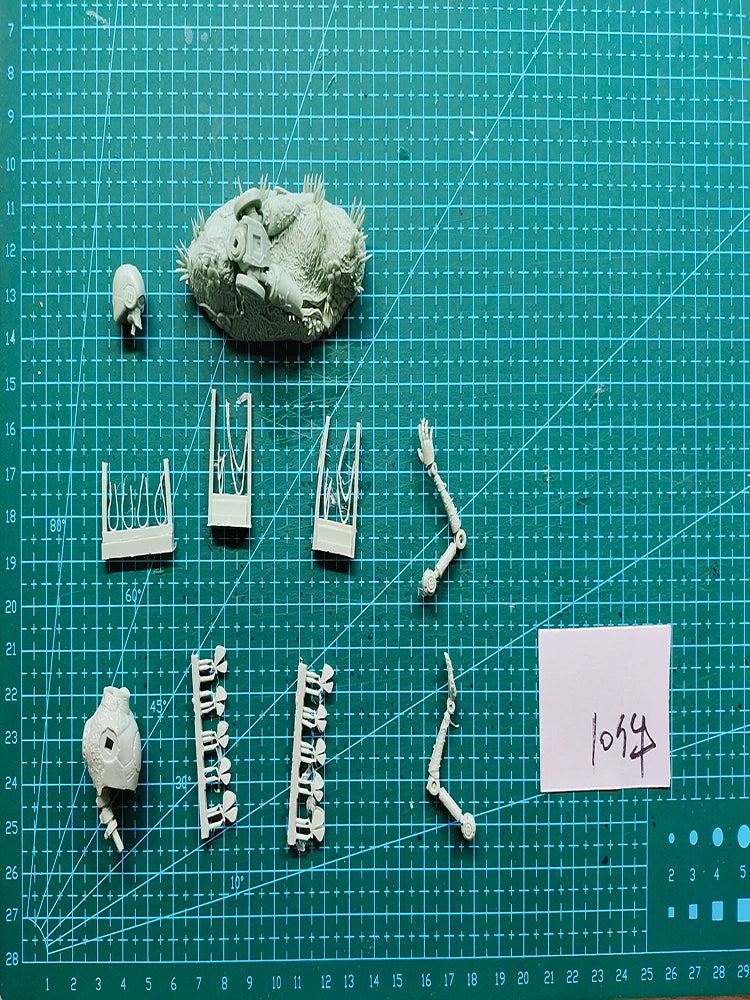1/24 Modern Fantasy Soldier, Resin Model Figure Kit, Fantasy Theme, Unassembled and Unpainted