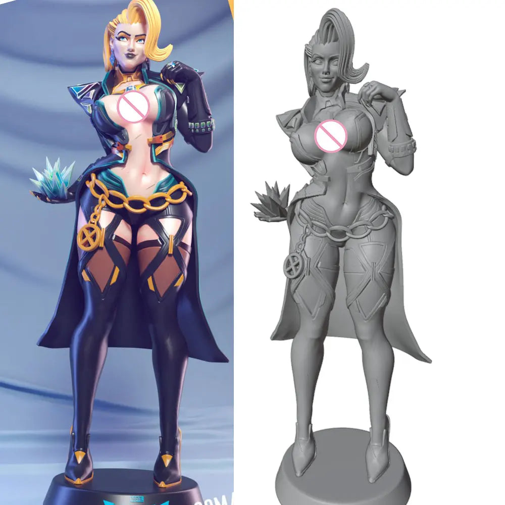 Anime Character, Resin Model Figure Kit, Anime Theme, Unassembled and Unpainted