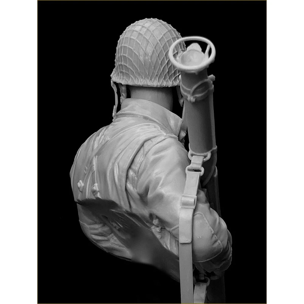 1/10 WWII US 101st Airborne, Resin Model Bust Kit, Unassembled and Unpainted