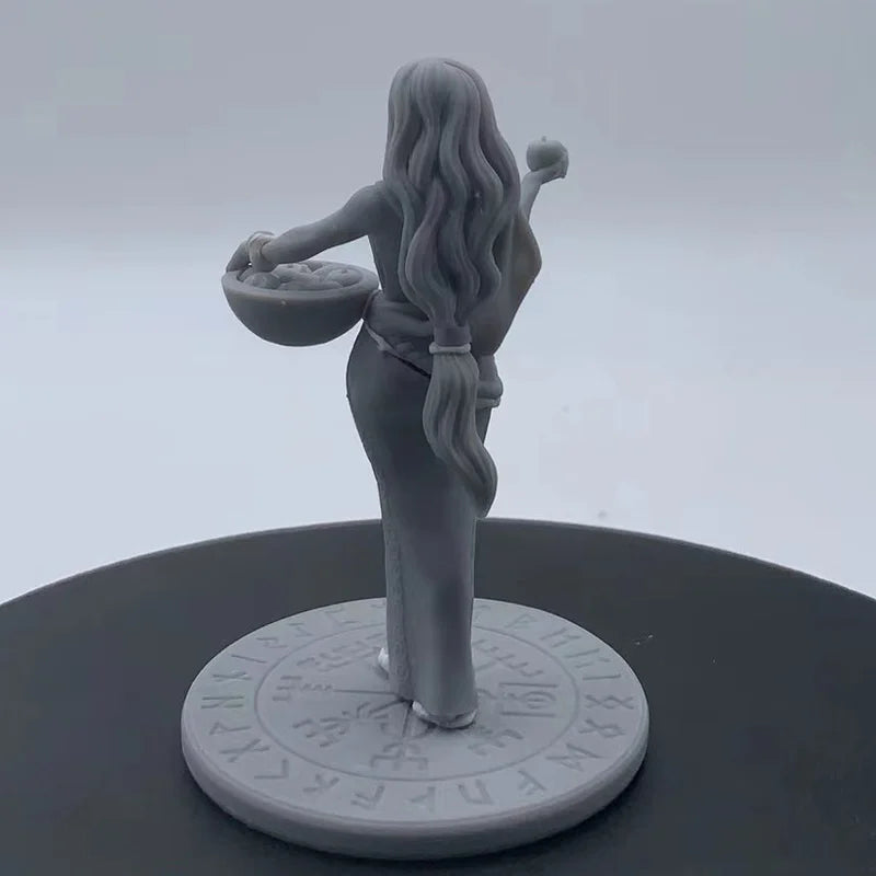 1/24 Nordic Goddess Idun, Resin Model Figure Kit, Mythology Theme, Unassembled and Unpainted