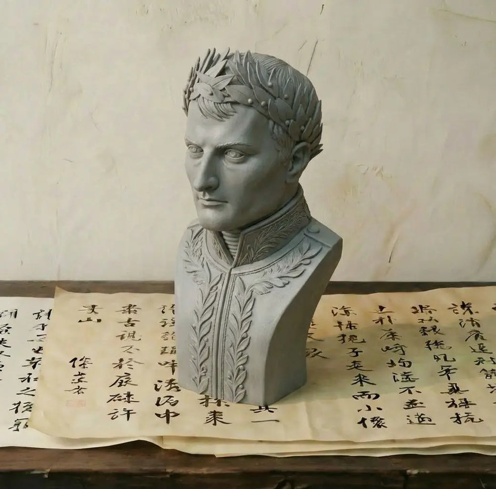 1/6 Napoleonic Napoleon, Resin Model Bust Kit, Unassembled and Unpainted