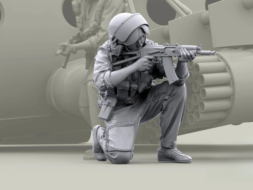 1/48 Modern Tactical Special Forces, 5 Figures, Resin Model Figure Kit, Unassembled and Unpainted