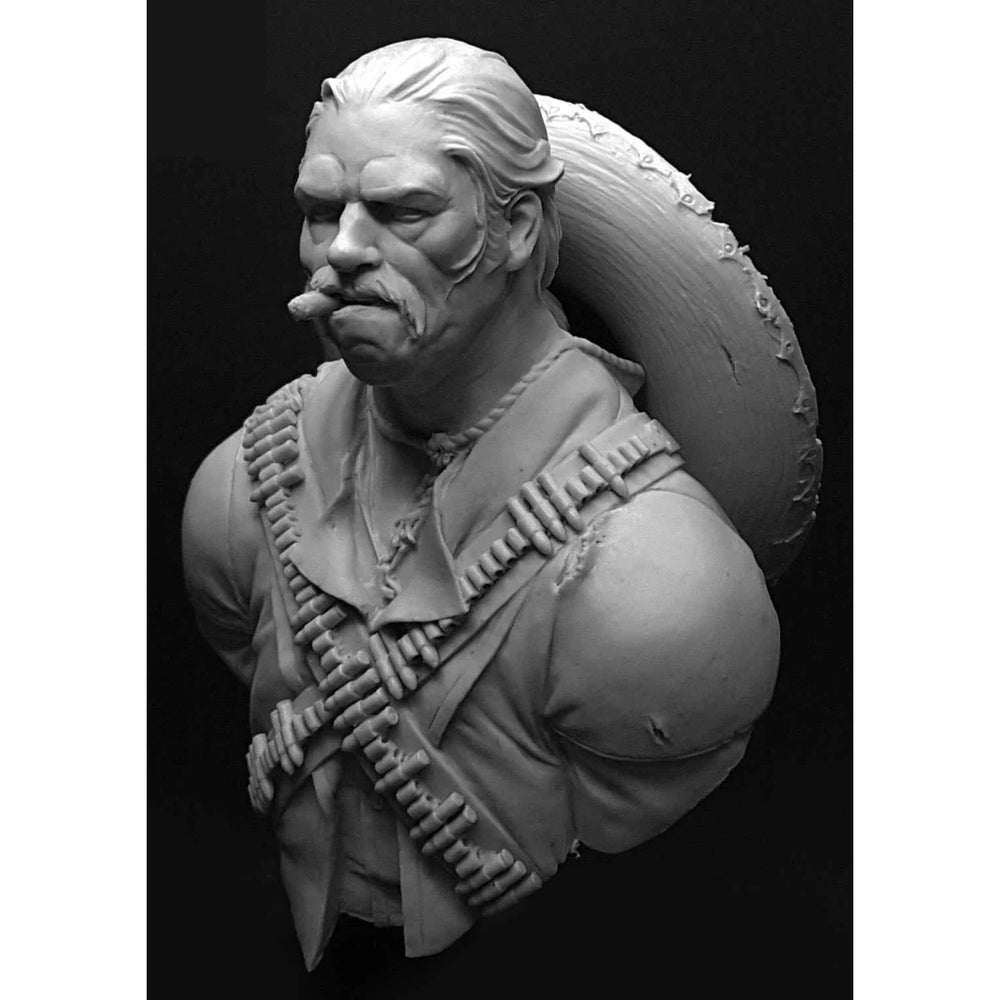 1/10 WWI American Soldier, Resin Model Bust Kit, Unassembled and Unpainted