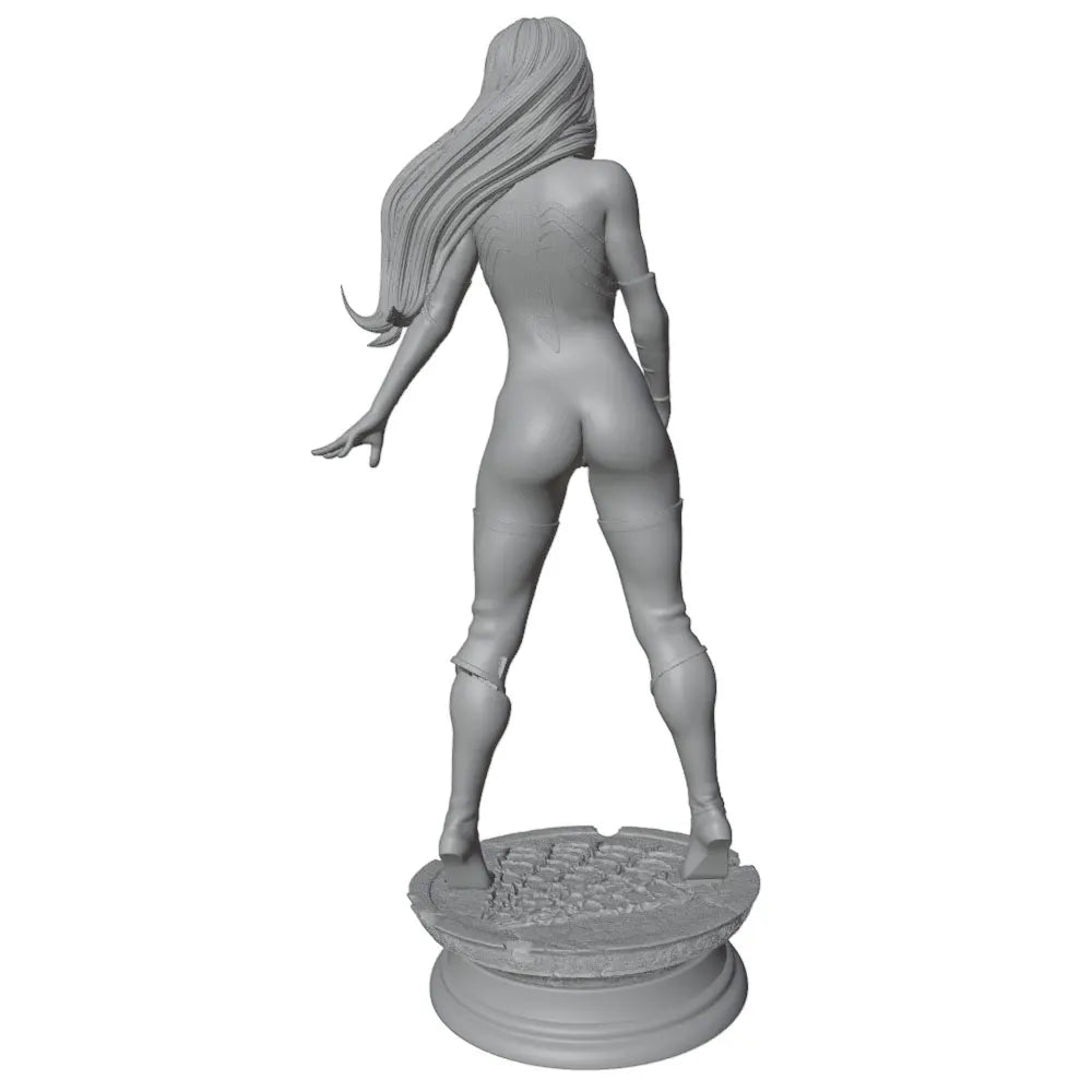 1/24 Fantasy Female Character, Resin Model Figure Kit, Anime Theme, Unassembled and Unpainted