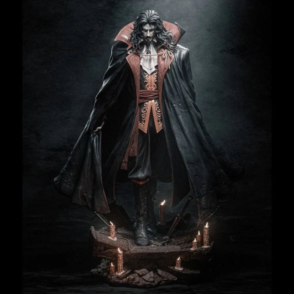 Vampire Earl, Resin Model Figure Kit, Fantasy Theme, Unassembled and Unpainted