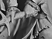 1/24 Warrior in Coat, Resin Model Figure Kit, Fantasy Theme, Unassembled and Unpainted