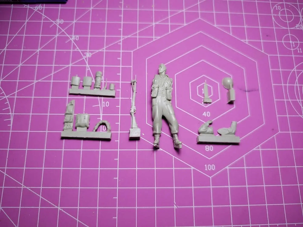 WWII Soldiers — 1/35 Resin Figure Set