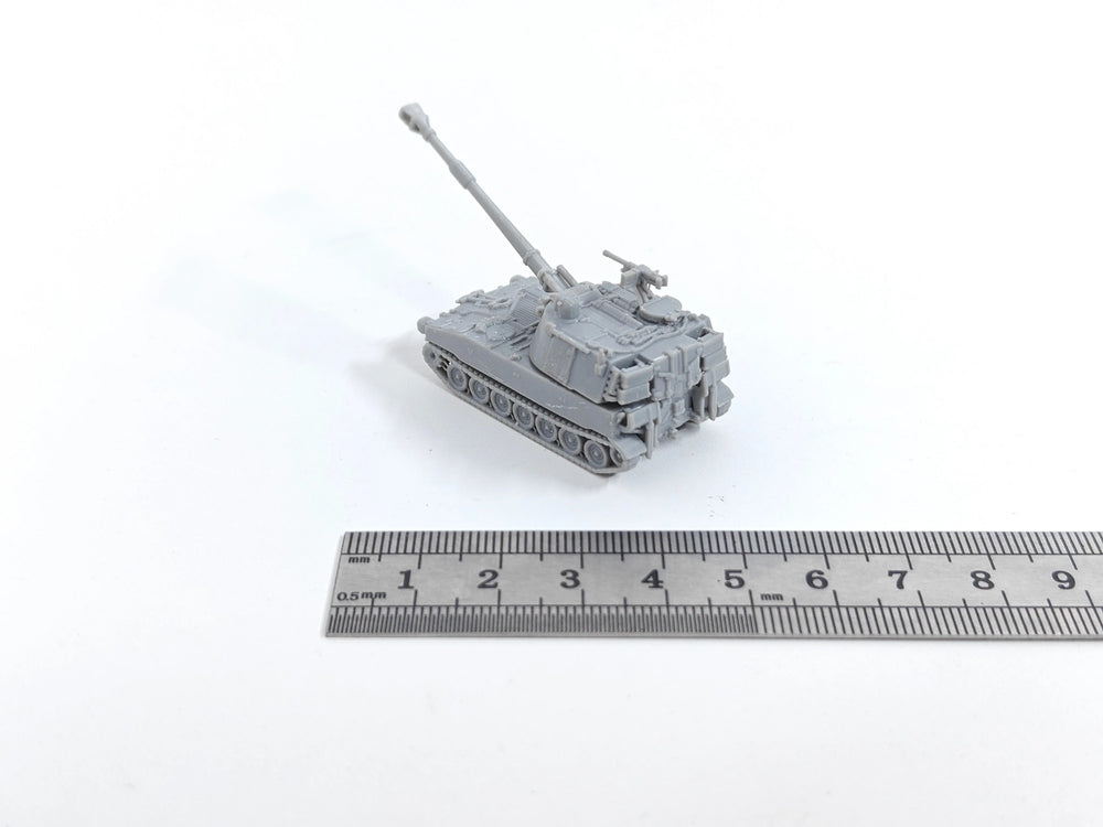 1/144 Cold War American M109, Resin Model Vehicle Kit, Unassembled and Unpainted
