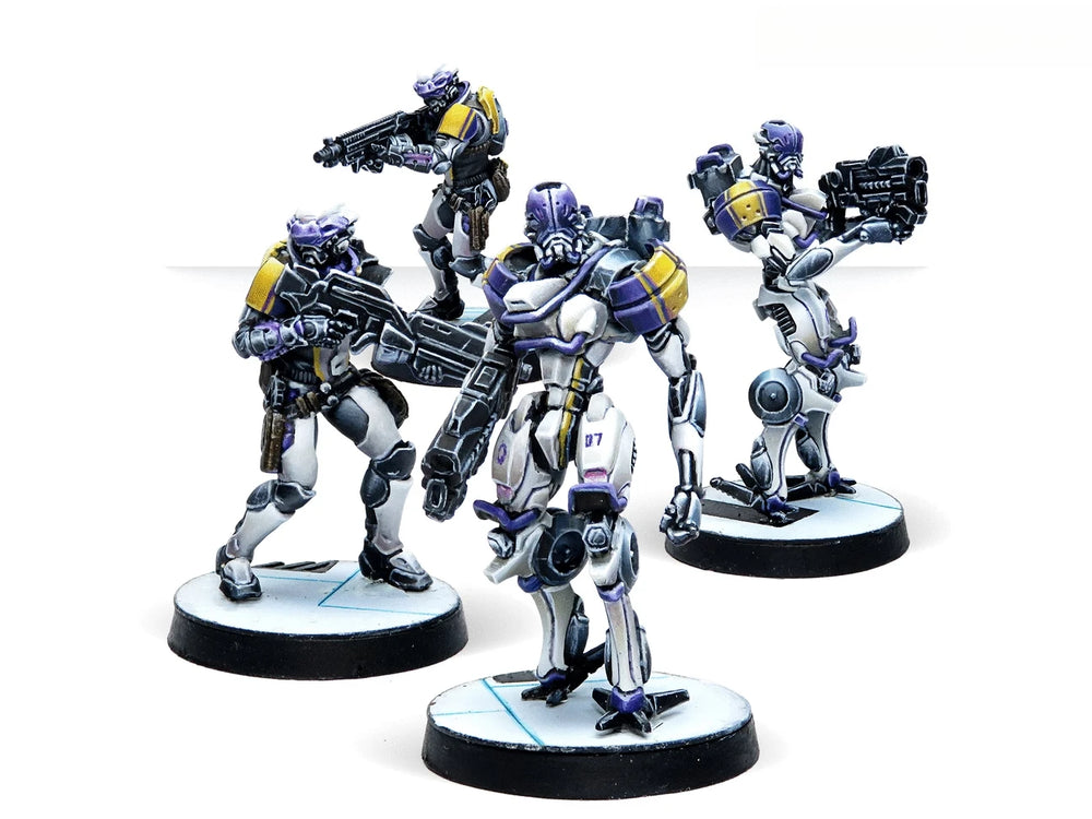 40mm Modern Tactical Combat Team, 6 Figures, Resin Model Figure Kit, Unassembled and Unpainted