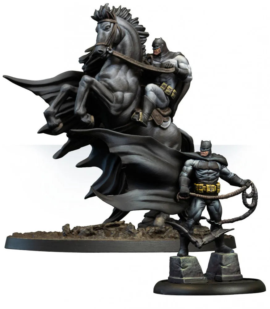 35mm Knight on Beast, Resin Model Figure Kit, Fantasy Theme, Unassembled and Unpainted