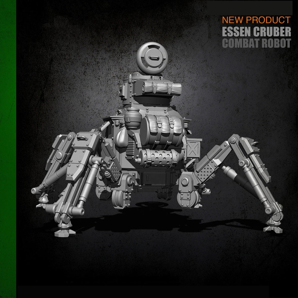 1/35 Essem Cruiser Four-Legged Walker, Resin Model Vehicle Kit, Sci-Fi Theme, Unassembled and Unpainted