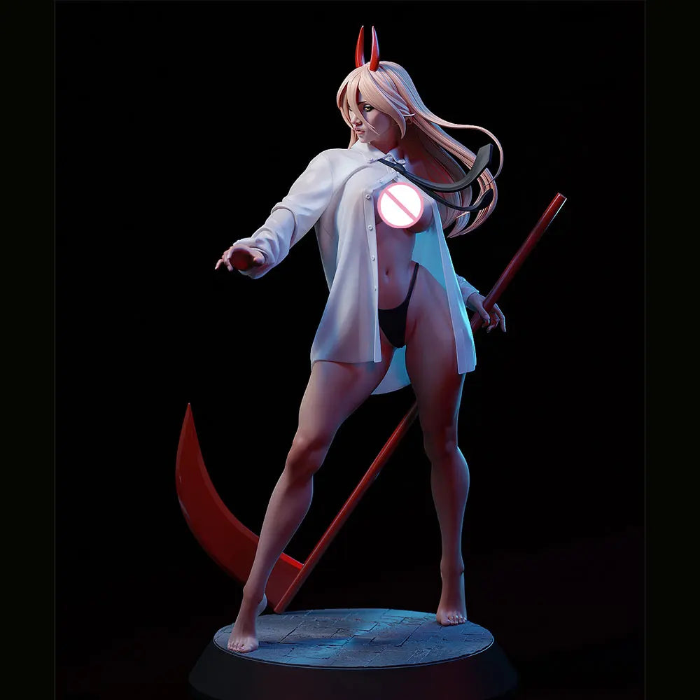 1/24 Dark Fantasy Female Demon, Resin Model Figure Kit, Fantasy Theme, Unassembled and Unpainted