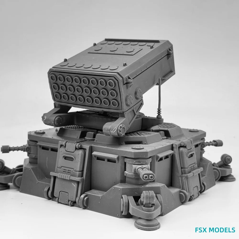 Military Sci-Fi Bunker Fortification, Resin Model Terrain Kit, Sci-Fi Theme, Unpainted