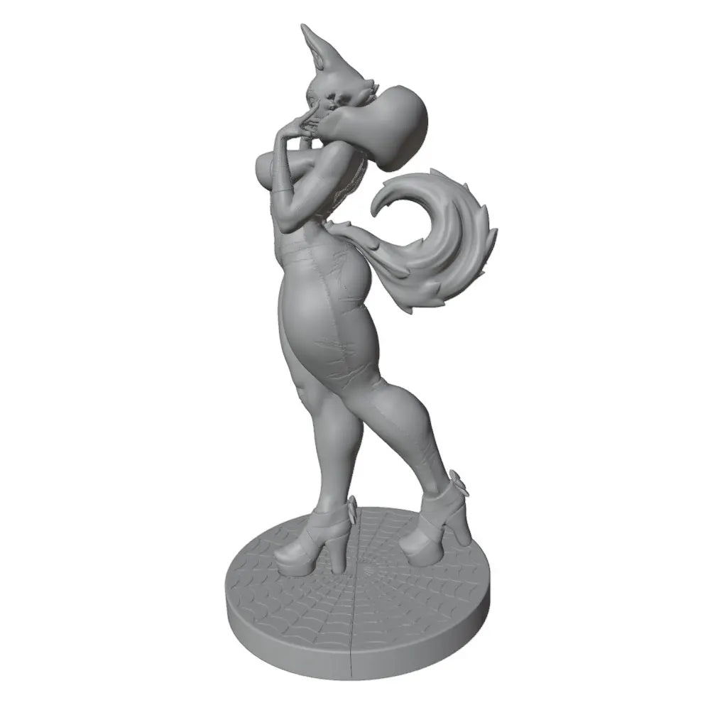 1/24 Fox Character, Resin Model Figure Kit, Anime Theme, Unassembled and Unpainted