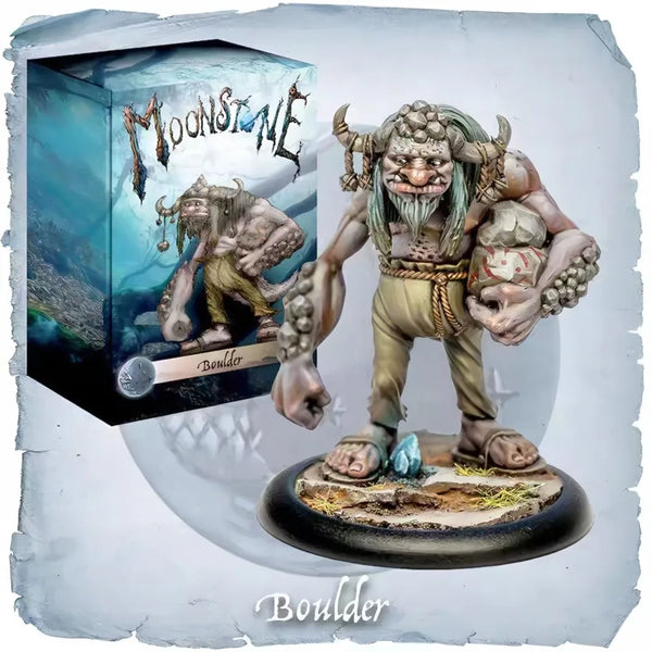 Boulder the Troll, Resin Model Figure Kit, Fantasy Theme, Unassembled and Unpainted