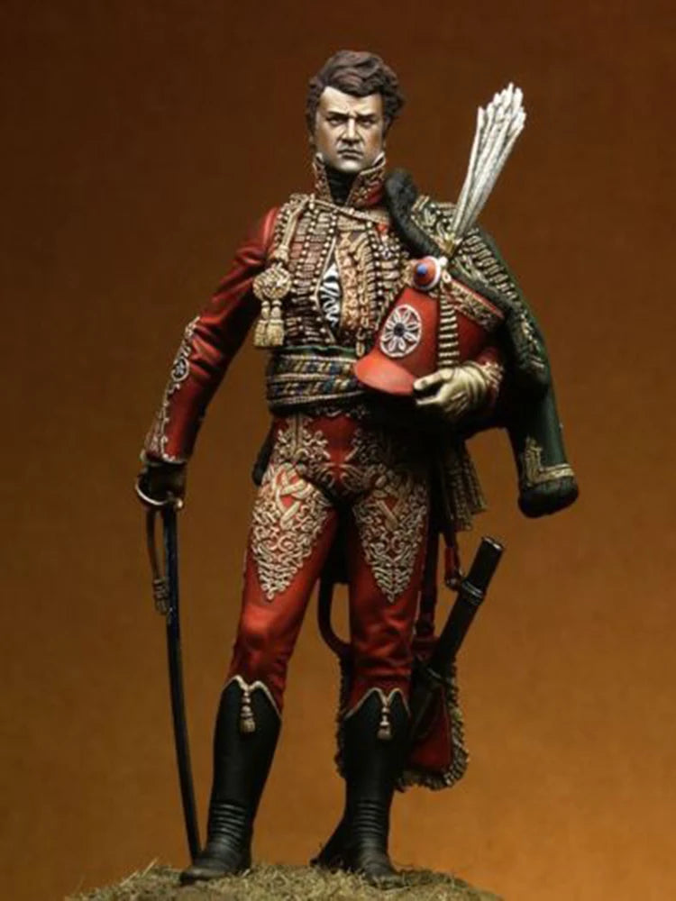 1/18 Napoleonic General Fournier-Sarloveze, Resin Model Figure Kit, Unassembled and Unpainted