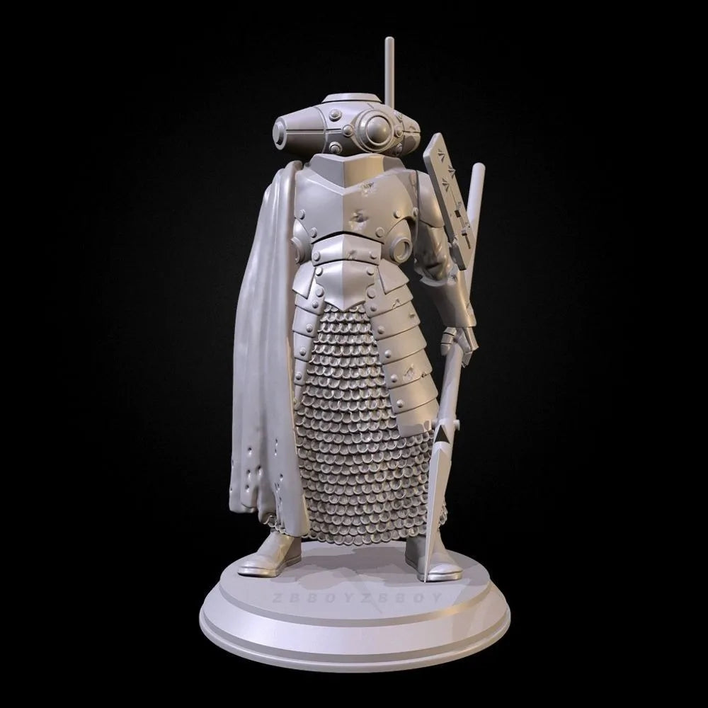 50mm Female Warriors, 6 Figures, Resin Model Figure Kit, Sci-Fi Theme, Unassembled and Unpainted