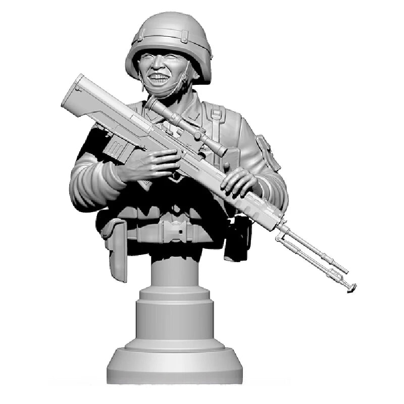 Modern Chinese PLA Soldier, Resin Model Figure Kit, Unassembled and Unpainted